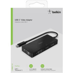 Belkin Μετατροπέας USB-C male σε DVI-I / DisplayPort / HDMI / VGA female 1τμχ AVC003btBK - Image 4