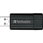 Verbatim PinStripe 4GB USB 2.0 Stick Μαύρο - Image 4