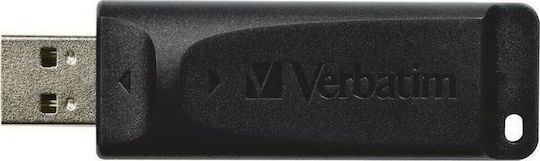 Verbatim Store 'n' Go Slider 64GB USB 2.0 Stick Μαύρο - Image 1