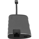 Verbatim USB-C Docking Station με HDMI 4K PD Ethernet Γκρι (49142) - Image 3