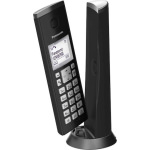 Panasonic KX-TGK210 Ασύρματο Τηλέφωνο με Ελληνικό Μενού Μαύρο