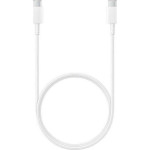 Samsung USB 2.0 Cable USB-C male - USB-C 25W Λευκό 1m (EP-DA705BWE GP-TOU021RFBWW) Bulk