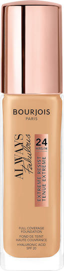 Bourjois Always Fabulous 24Hrs Extreme Resist Liquid Foundation SPF20 30ml - Image 1