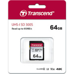 Transcend 300s SDXC 64GB Class 10 U1 V30 UHS-I - Image 3