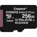 Kingston Canvas Select Plus microSDXC 256GB Class 10 U3 V30 A1 UHS-I με αντάπτορα - Image 4