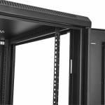StarTech Επιδαπέδια Καμπίνα Rack 18U Μαύρο RK1833BKM - Image 4