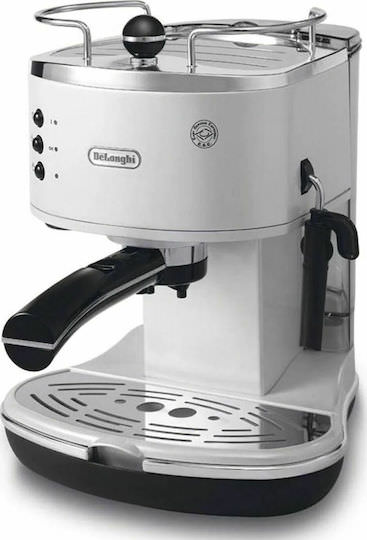 De'Longhi Espresso Icona Eco Μηχανή Espresso 1100W Πίεσης 15bar Λευκή - Image 1