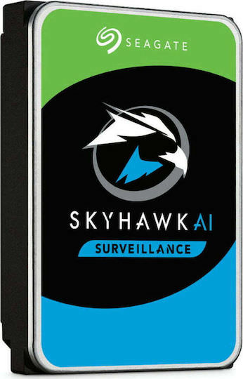Seagate SkyHawk AI Surveillance 8TB HDD Σκληρός Δίσκος 3.5" SATA III 7200rpm με 256MB Cache για Καταγραφικό / NAS / Server - Image 1
