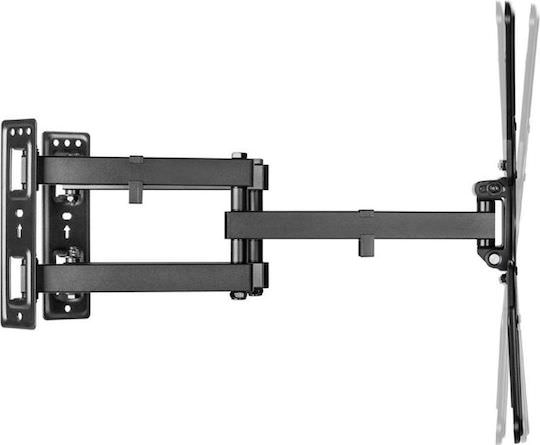 Equip 650328 Full Motion Corner TV Wall Βάση Τηλεόρασης Τοίχου με Βραχίονα έως 55" και 45kg - Image 1