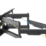 Equip 650324 Tilt/Swivel TV Βάση Τηλεόρασης Τοίχου έως 90" και 75kg - Image 2