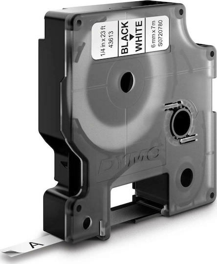 Dymo 43613 Ταινία Ετικετογράφου 7m x 6mm σε Λευκό Χρώμα - Image 1
