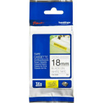 Brother Ταινία Ετικετογράφου 8m x 18mm σε Λευκό Χρώμα