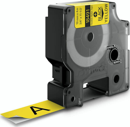 Dymo 18491 Ταινία Ετικετογράφου 3.5m x 19mm σε Κίτρινο Χρώμα - Image 1