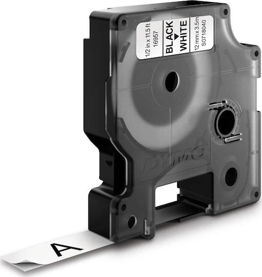 Dymo 16957 Ταινία Ετικετογράφου 3.5m x 12mm σε Λευκό Χρώμα - Image 1