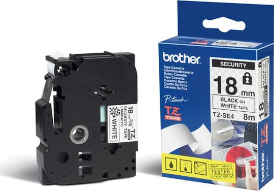 Brother Ταινία Ετικετογράφου 8m x 18mm σε Λευκό Χρώμα - Image 1