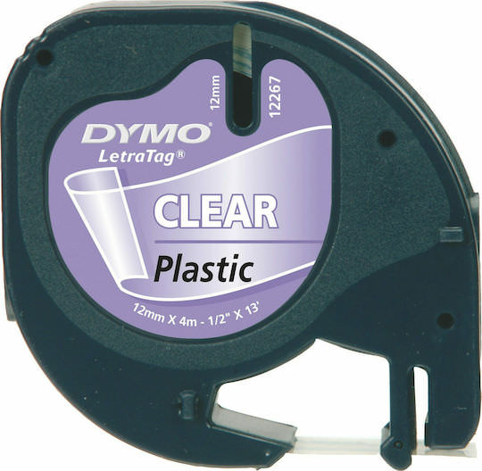 Dymo 12267 Ταινία Ετικετογράφου 4m x 12mm σε Διάφανο Χρώμα - Image 1