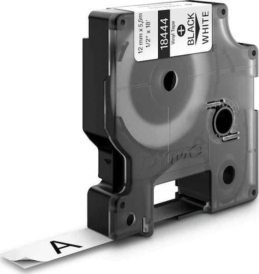 Dymo 18444 Ταινία Ετικετογράφου 5.5m x 12mm σε Λευκό Χρώμα - Image 1