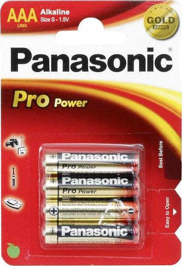 Panasonic Pro Power Αλκαλικές Μπαταρίες AAA 1.5V 4τμχ - Image 1