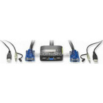 Level One 2-Port USB with Audio (KVM-0223 ) - Image 3