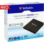 Verbatim Εξωτερικός Οδηγός Εγγραφής/Ανάγνωσης DVD/CD για Laptop / Desktop Μαύρο - Image 8