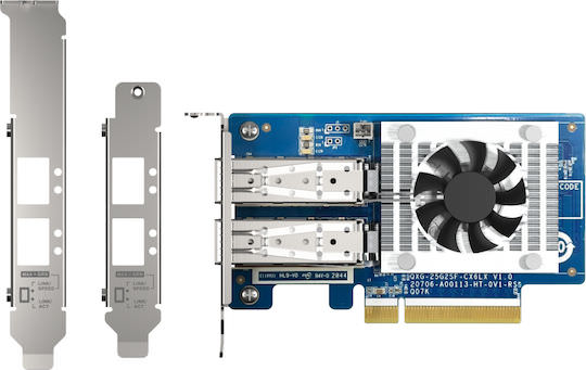 QNap Ενσύρματη Κάρτα Δικτύου Ethernet PCI-e - Image 1