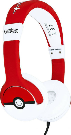 OTL Pokémon Pokéball Ενσύρματα Παιδικά On Ear Ακουστικά Πολύχρωμα - Image 1