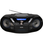 Philips Φορητό Ηχοσύστημα AZB798T με Bluetooth / CD / USB / Ραδιόφωνο σε Μαύρο Χρώμα - Image 3
