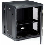 StarTech Επιτοίχια Καμπίνα Rack 12U Μαύρο RK12WALHM - Image 4