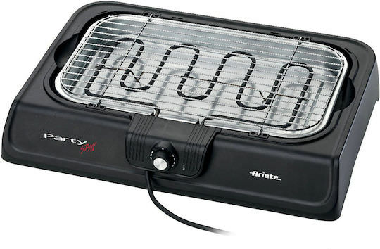 Ariete Party Επιτραπέζια Ηλεκτρική Ψησταριά Σχάρας 2200W με Ρυθμιζόμενο Θερμοστάτη 41.5x24εκ. - Image 1