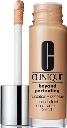 Clinique Beyond Perfecting Foundation + Concealer CN40 Cream Chamois 30ml - Image 1