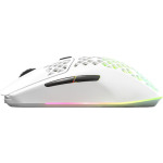 SteelSeries Aerox 3 (2022 Edition) Ασύρματο RGB Gaming Ποντίκι Snow