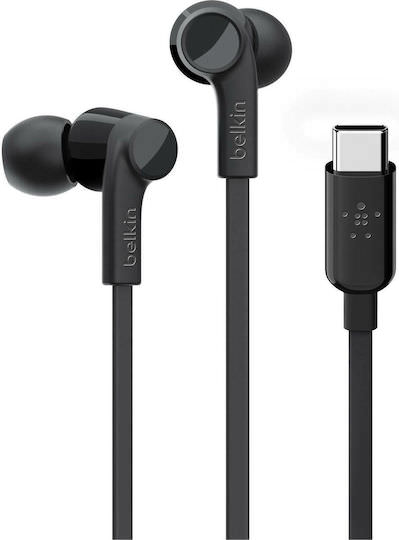 xlarge_20220110134048_belkin_rockstar_usb_c_in_ear_handsfree_me_vysma_usb_c_mayro.jpeg Belkin Rockstar USB-C In-ear Handsfree με Βύσμα USB-C Μαύρο - Image 1