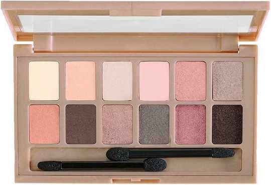 Maybelline The Blushed Nudes Παλέτα με Σκιές Ματιών σε Στερεή Μορφή Πολύχρωμη 9.6gr - Image 1