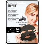 Iroha Nature Intensive Treatment Instant Effect Sheet Μάσκα Προσώπου για Αποτοξίνωση με Ενεργό Άνθρακα & Νιασιναμίδη 25gr