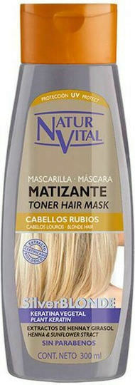 Naturaleza Y Vida Toner Hair Mask για Διατήρηση Χρώματος 300ml - Image 1