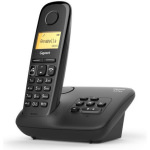 Gigaset A270A Ασύρματο Τηλέφωνο με Ελληνικό Μενού Μαύρο - Image 2