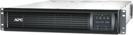 APC Smart-UPS 3000VA LCD RM 2U 230V with SmartConnect Line-Interactive 2700W με 8 IEC Πρίζες - Image 1