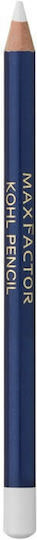 Max Factor Khol Eye Liner Pencil Kohl Μαλακό Μολύβι Ματιών 10 White - Image 1