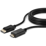 Lindy Cable DisplayPort male - HDMI female 5m Μαύρο (36924)