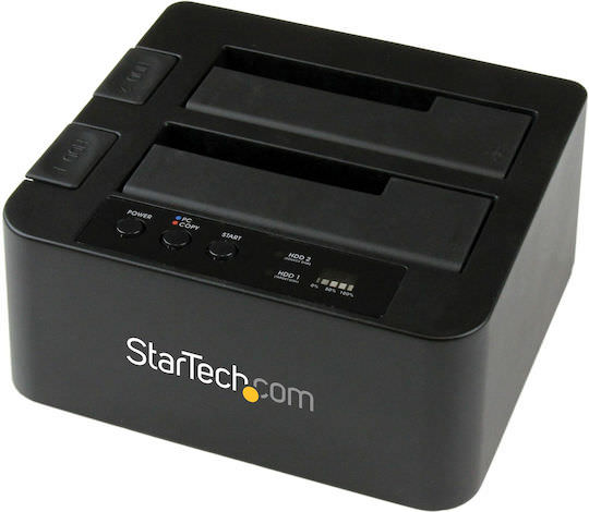 StarTech Docking Station για 2 Σκληρούς Δίσκους SATA 2.5" / 3.5" με σύνδεση USB 3.0 / eSATA (SDOCK2U33RE) - Image 1