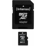 Intenso Premium microSDXC 64GB Class 10 U1 UHS-I με αντάπτορα - Image 4