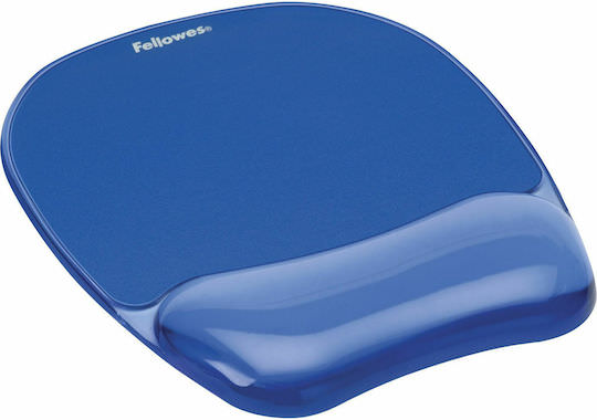 Fellowes Gel Mouse Pad 202mm με Στήριγμα καρπού Μπλε - Image 1