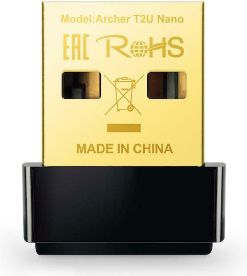 TP-LINK Archer T2U Nano v1 Ασύρματος USB Αντάπτορας Δικτύου 600Mbps - Image 1