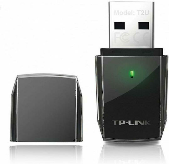 TP-LINK Archer T2U v2 Ασύρματος USB Αντάπτορας Δικτύου 600Mbps - Image 1