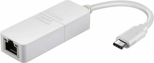 D-Link DUB-E130 USB-C Αντάπτορας Δικτύου για Ενσύρματη σύνδεση Gigabit Ethernet - Image 1