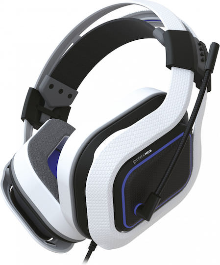 Gioteck Hc-9 Over Ear Gaming Headset με σύνδεση 3.5mm Λευκό - Image 1