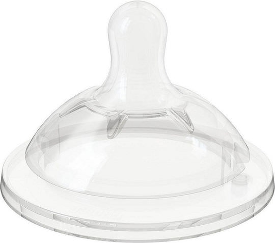 Chicco Natural Feeling Θηλές από Σιλικόνη Ρυθμιζόμενης Ροής για 4+ μηνών 2τμχ - Image 1