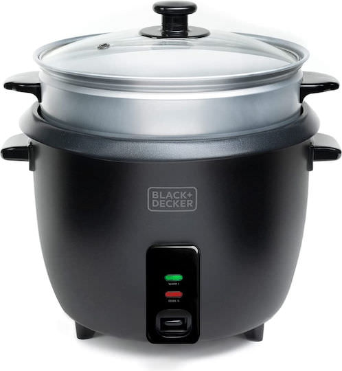 Black & Decker Rice Cooker 700W με Χωρητικότητα 1.8lt - Image 1