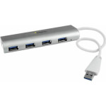 StarTech USB 3.0 Hub 4 Θυρών με σύνδεση USB-A Ασημί - Image 4