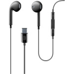 Cellular Line Orbit Earbuds Handsfree με Βύσμα USB-C Μαύρο